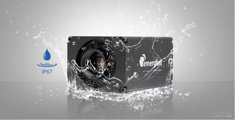 IP67-rated machine vision cameras from Emergent