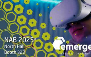 NAB 2025 in Las Vegas will feature advanced GigE cameras for content creators, including VR / AR, volumetric capture.