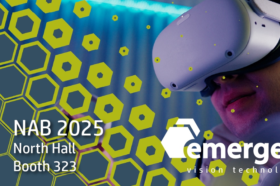 NAB 2025 in Las Vegas will feature advanced GigE cameras for content creators, including VR / AR, volumetric capture.