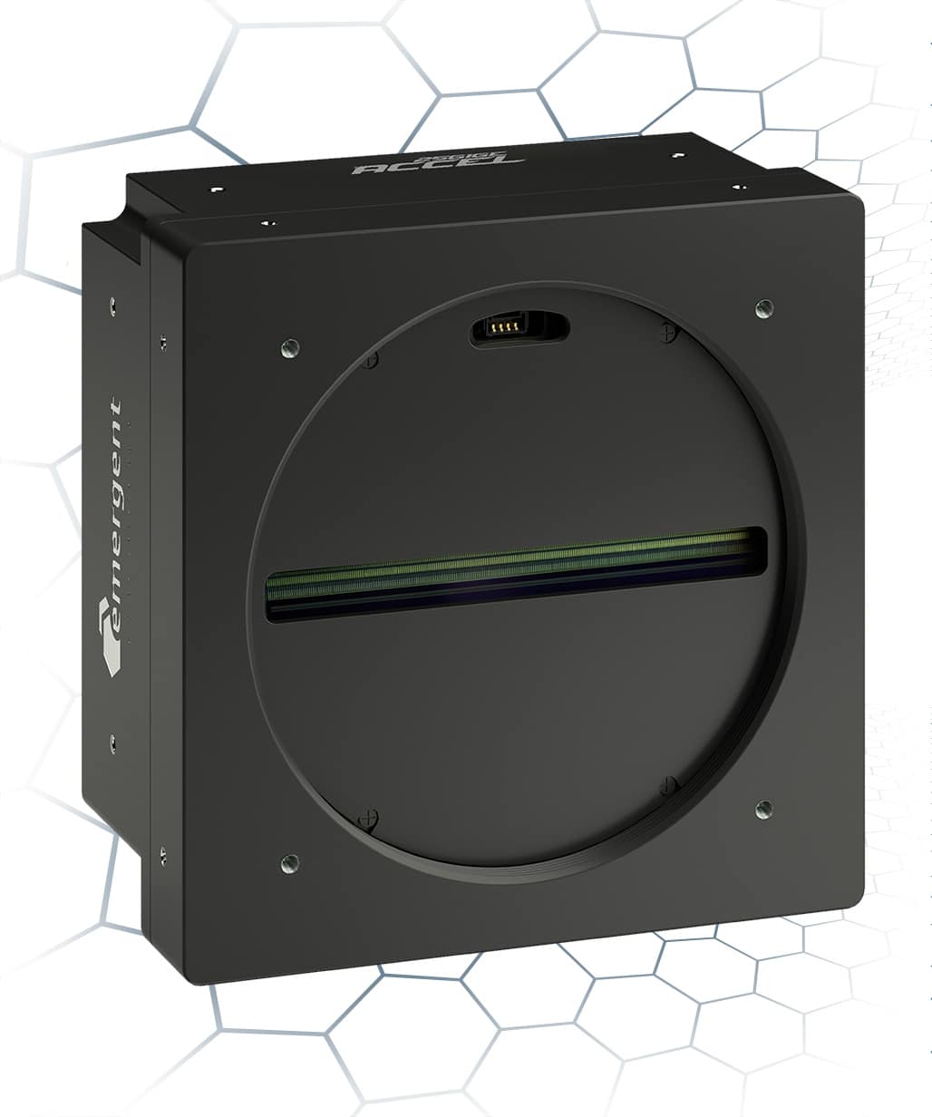 ACCEL 25GigE industrial line scan cameras allow high-speed inspection and automation applications.