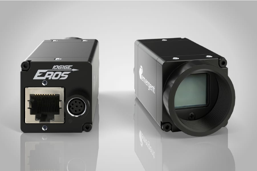 EROS 10GigE Camera with RJ45 Ethernet connection