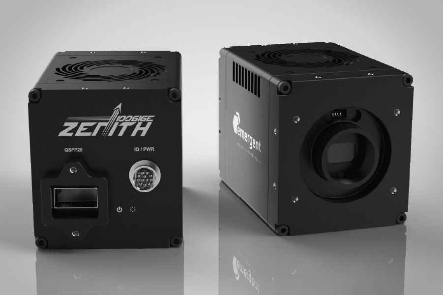100GigE Industrial Cameras in the ZENITH series provide peak speed and resolution for applications such as inspection, volumetric capture and interactive VR content