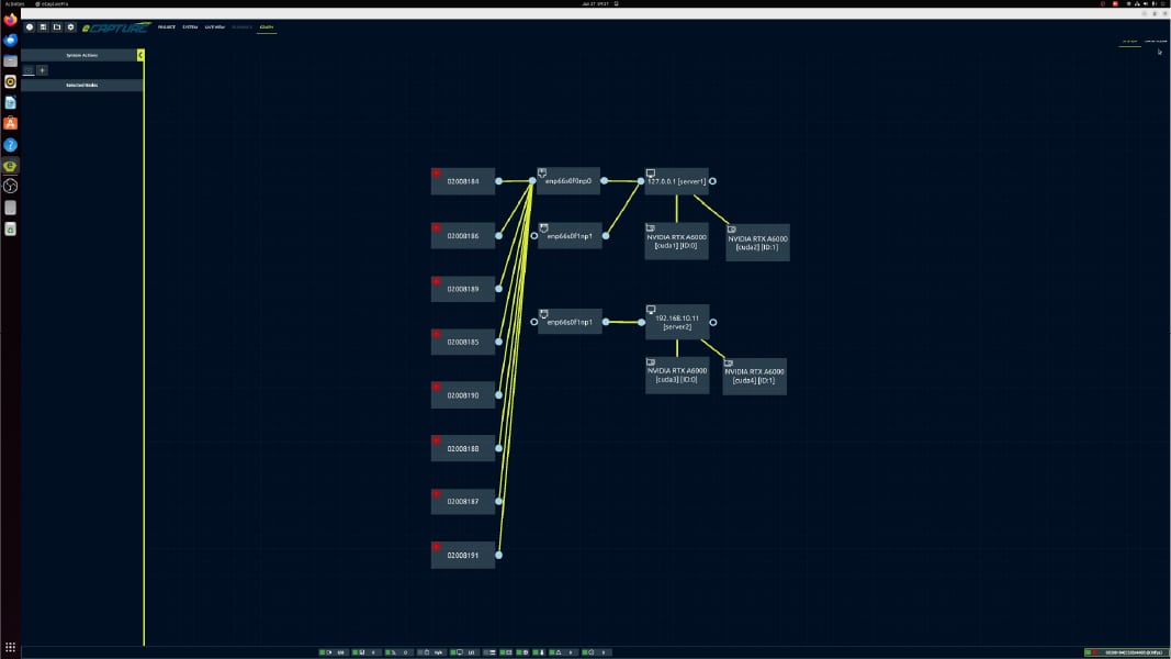 eSDK Pro software that allows multi-camera systems to be configured to use NVIDIA GPU Direct to send capture, processing, transfer and storage tasks to GPUs for very low jitter and latency.
