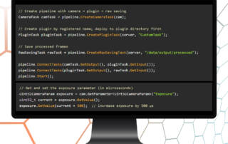 eSDK Pro Vision-Software Development Kit SDK for programming multi-camera vision systems.