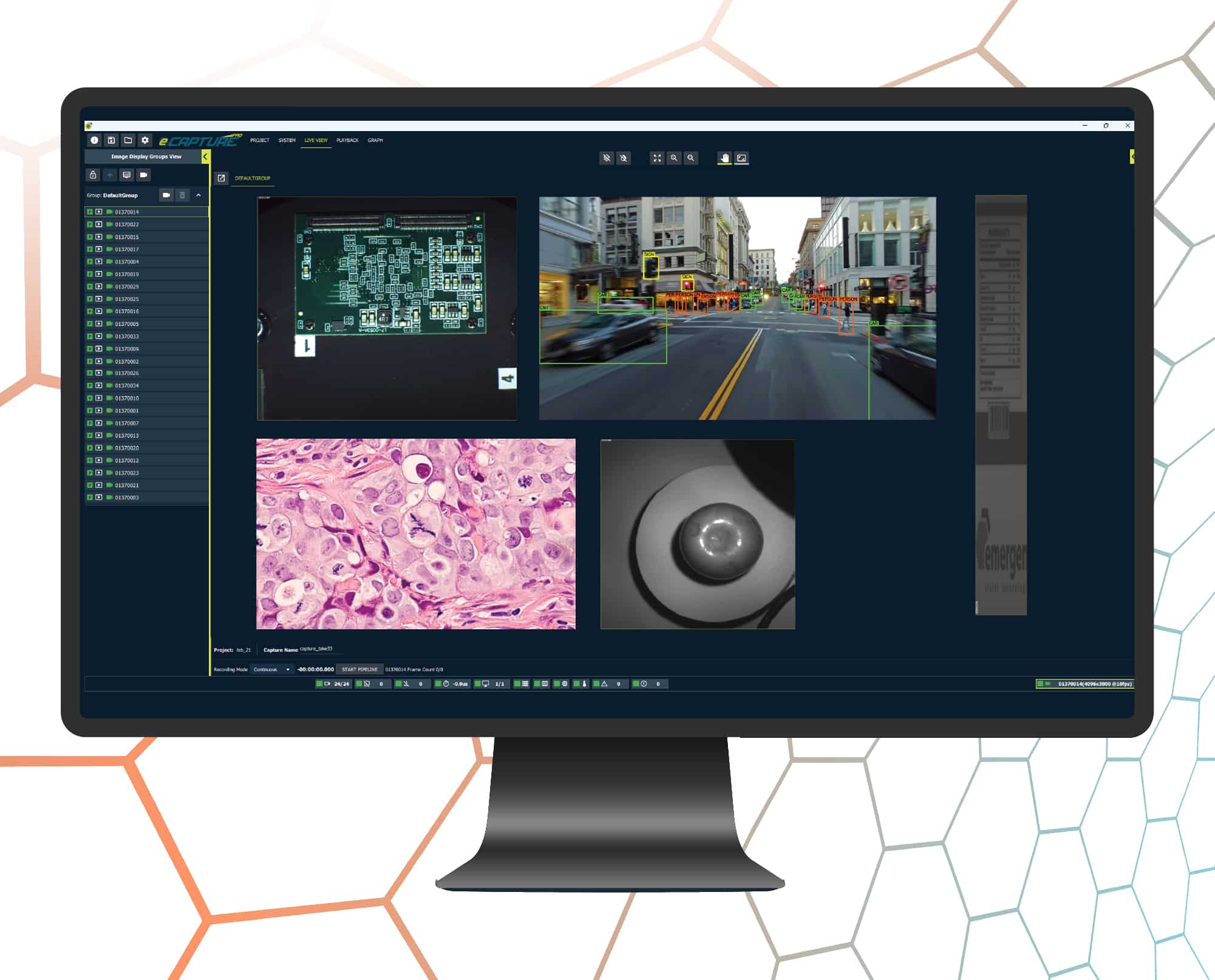 eCapture Pro Vision Software