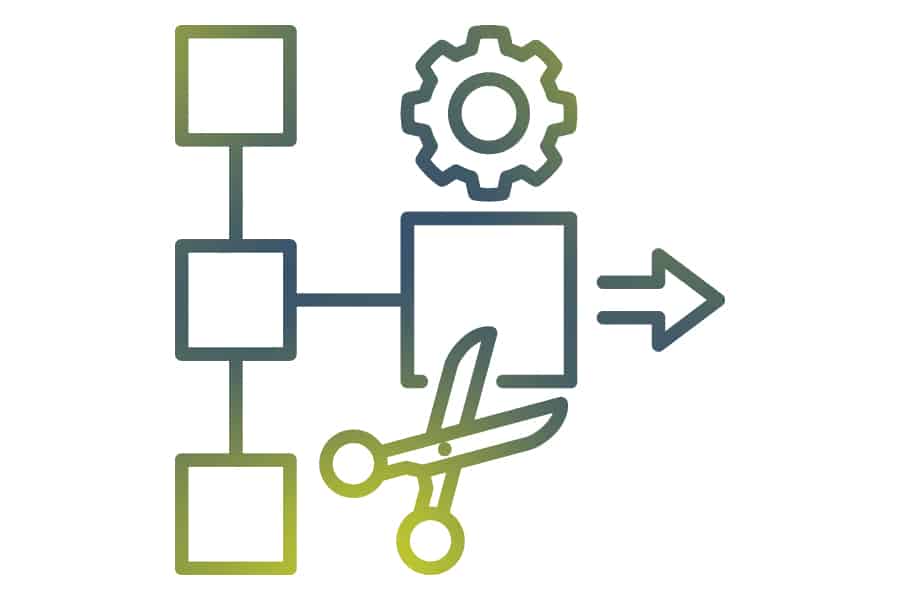 Icon showing how eSDK Pro can simplify vision system integration.