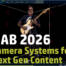 At NAB 2026, Emergent will reveal new Sony sensor-based high resolution / high framerate cameras, eSDK Pro software development kit, next-gen 4DGS systems and more.